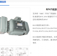 RF47-176.88-YVPEJ0.18KW-6P-M4-180減速電機型號解析