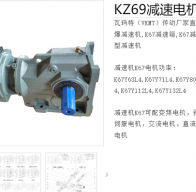 KZ69-LEN100LH4E-2.2KW減速電機(jī)型號(hào)解析